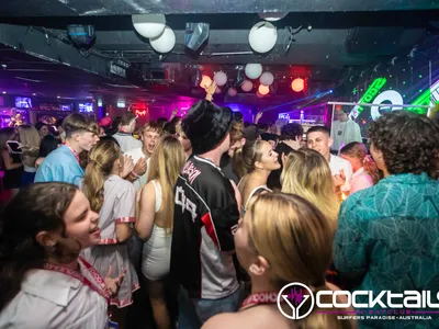 A professional photo of guests enjoying themselves at Cocktails Nightclub from our gallery.