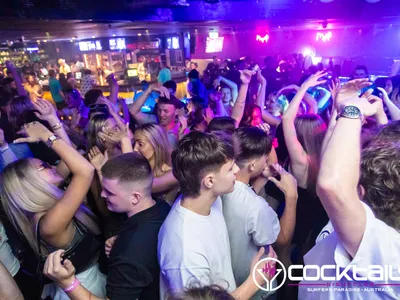 A professional photo of guests enjoying themselves at Cocktails Nightclub from our gallery.