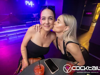 A professional photo of guests enjoying themselves at Cocktails Nightclub from our gallery.