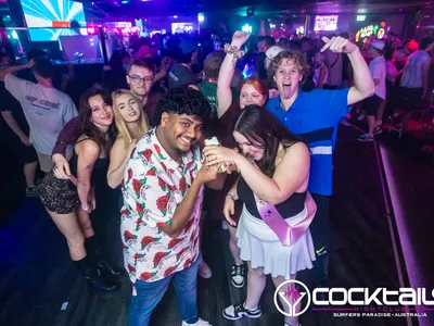 A professional photo of guests enjoying themselves at Cocktails Nightclub from our gallery.