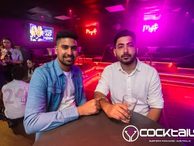 A professional photo of guests enjoying themselves at Cocktails Nightclub from our gallery.