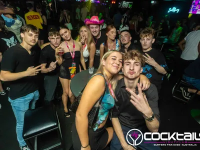 A professional photo of guests enjoying themselves at Cocktails Nightclub from our gallery.