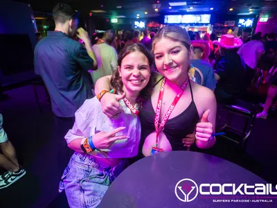 A professional photo of guests enjoying themselves at Cocktails Nightclub from our gallery.