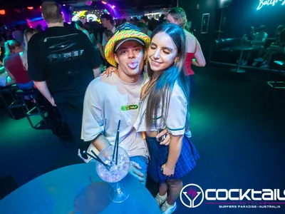 A professional photo of guests enjoying themselves at Cocktails Nightclub from our gallery.