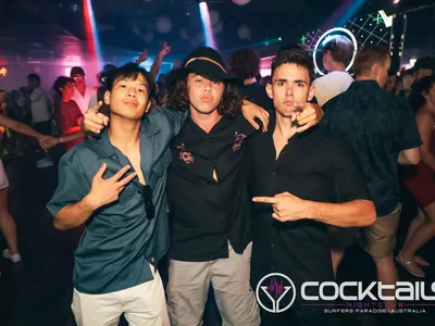 A professional photo of guests enjoying themselves at Cocktails Nightclub from our gallery.