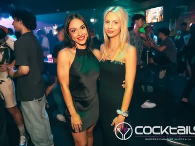 A professional photo of guests enjoying themselves at Cocktails Nightclub from our gallery.