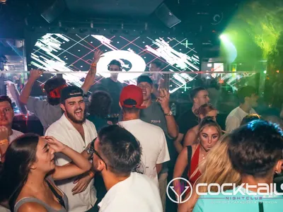 A professional photo of guests enjoying themselves at Cocktails Nightclub from our gallery.