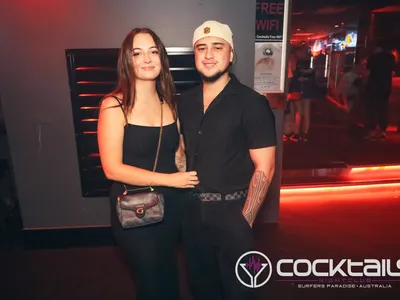 A professional photo of guests enjoying themselves at Cocktails Nightclub from our gallery.