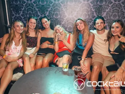 A professional photo of guests enjoying themselves at Cocktails Nightclub from our gallery.