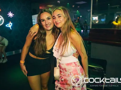 A professional photo of guests enjoying themselves at Cocktails Nightclub from our gallery.