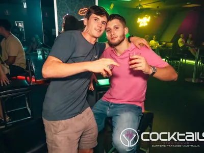 A professional photo of guests enjoying themselves at Cocktails Nightclub from our gallery.