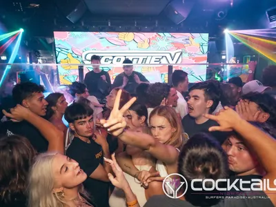 A professional photo of guests enjoying themselves at Cocktails Nightclub from our gallery.