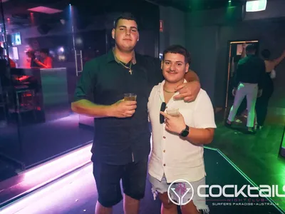 A professional photo of guests enjoying themselves at Cocktails Nightclub from our gallery.