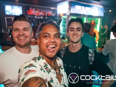 A professional photo of guests enjoying themselves at Cocktails Nightclub from our gallery.