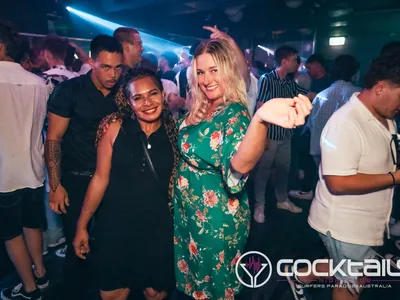 A professional photo of guests enjoying themselves at Cocktails Nightclub from our gallery.