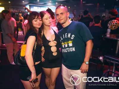 A professional photo of guests enjoying themselves at Cocktails Nightclub from our gallery.