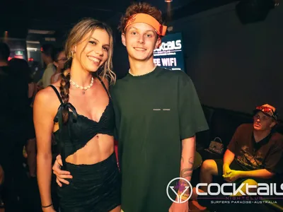 A professional photo of guests enjoying themselves at Cocktails Nightclub from our gallery.