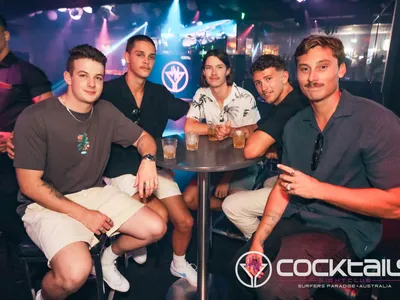 A professional photo of guests enjoying themselves at Cocktails Nightclub from our gallery.