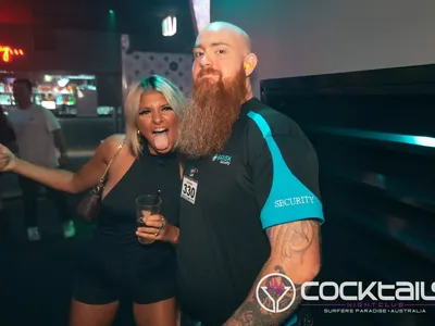 A professional photo of guests enjoying themselves at Cocktails Nightclub from our gallery.