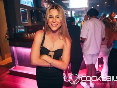 A professional photo of guests enjoying themselves at Cocktails Nightclub from our gallery.