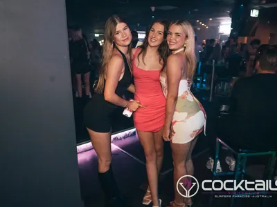 A professional photo of guests enjoying themselves at Cocktails Nightclub from our gallery.