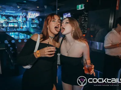 A professional photo of guests enjoying themselves at Cocktails Nightclub from our gallery.