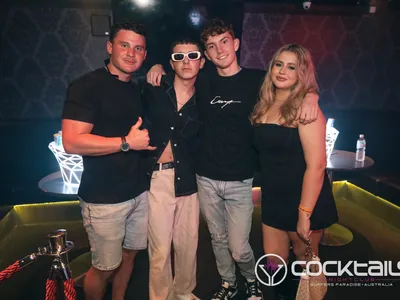 A professional photo of guests enjoying themselves at Cocktails Nightclub from our gallery.