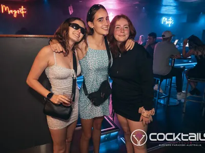 A professional photo of guests enjoying themselves at Cocktails Nightclub from our gallery.