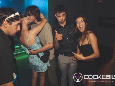 A professional photo of guests enjoying themselves at Cocktails Nightclub from our gallery.