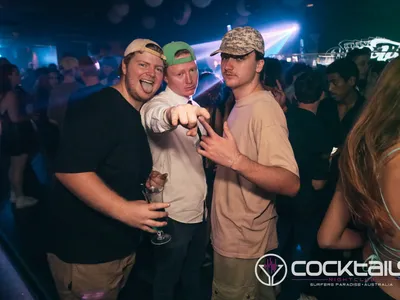 A professional photo of guests enjoying themselves at Cocktails Nightclub from our gallery.