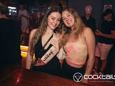 A professional photo of guests enjoying themselves at Cocktails Nightclub from our gallery.