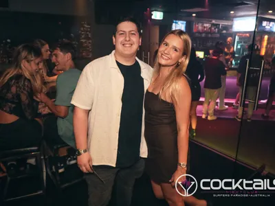 A professional photo of guests enjoying themselves at Cocktails Nightclub from our gallery.