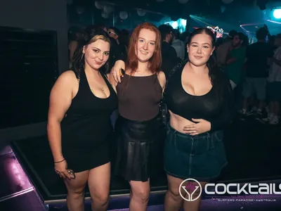 A professional photo of guests enjoying themselves at Cocktails Nightclub from our gallery.