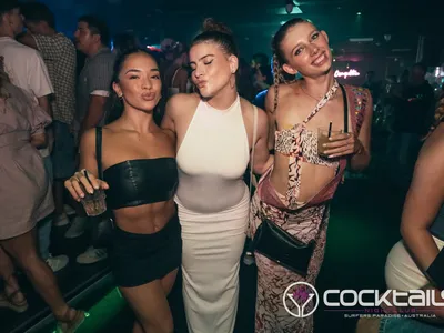 A professional photo of guests enjoying themselves at Cocktails Nightclub from our gallery.