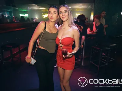 A professional photo of guests enjoying themselves at Cocktails Nightclub from our gallery.