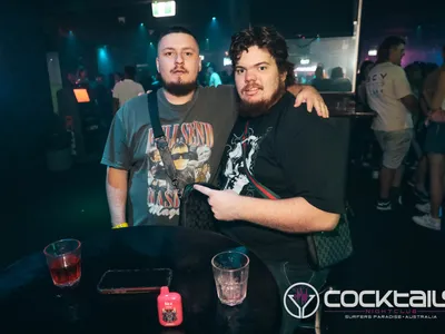 A professional photo of guests enjoying themselves at Cocktails Nightclub from our gallery.