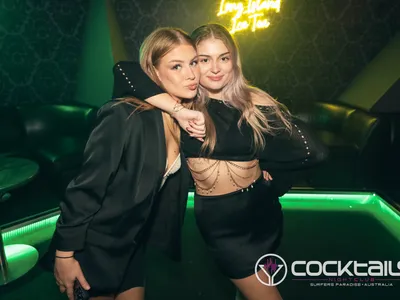 A professional photo of guests enjoying themselves at Cocktails Nightclub from our gallery.