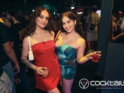 A professional photo of guests enjoying themselves at Cocktails Nightclub from our gallery.