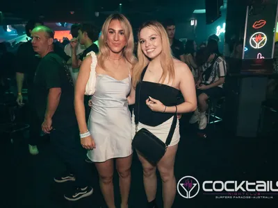 A professional photo of guests enjoying themselves at Cocktails Nightclub from our gallery.