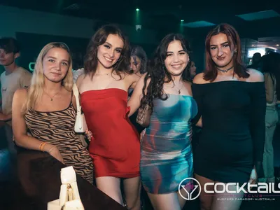 A professional photo of guests enjoying themselves at Cocktails Nightclub from our gallery.