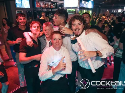 A professional photo of guests enjoying themselves at Cocktails Nightclub from our gallery.