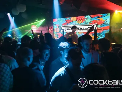 A professional photo of guests enjoying themselves at Cocktails Nightclub from our gallery.