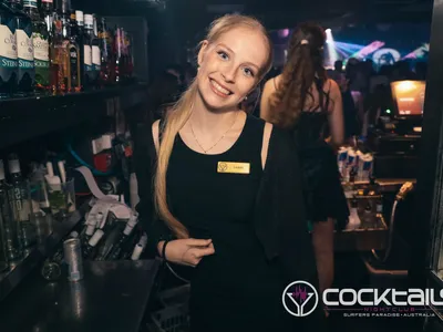 A professional photo of guests enjoying themselves at Cocktails Nightclub from our gallery.