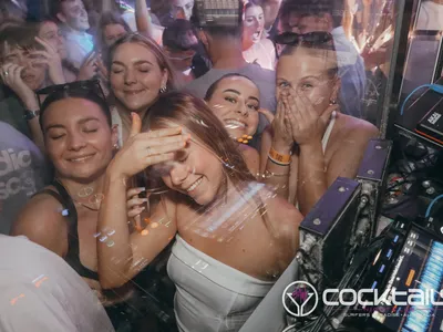 A professional photo of guests enjoying themselves at Cocktails Nightclub from our gallery.