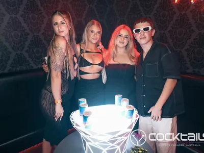 A professional photo of guests enjoying themselves at Cocktails Nightclub from our gallery.