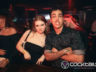 A professional photo of guests enjoying themselves at Cocktails Nightclub from our gallery.