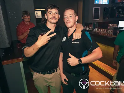 A professional photo of guests enjoying themselves at Cocktails Nightclub from our gallery.