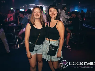 A professional photo of guests enjoying themselves at Cocktails Nightclub from our gallery.