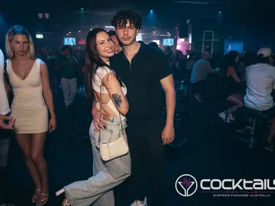 A professional photo of guests enjoying themselves at Cocktails Nightclub from our gallery.