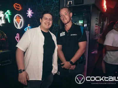 A professional photo of guests enjoying themselves at Cocktails Nightclub from our gallery.